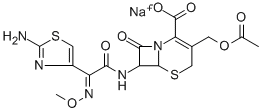 头孢噻肟钠结构式_478250-23-6结构式