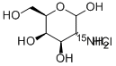2-氨基-2-脱氧(1-<sup>13</sup>C)吡喃己糖盐酸盐(1:1)结构式_478518-55-7结构式