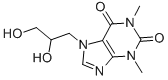 二羟丙茶碱结构式_479-18-5结构式