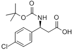 (S)-Boc-4-氯苯基-beta-苯丙氨酸结构式_479064-90-9结构式