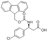 Fmoc-(S)-4-氯苯基-beta-苯丙氨酸结构式_479064-91-0结构式