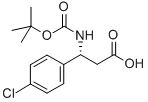 (R)-Boc-4-氯苯基-beta-苯丙氨酸结构式_479064-93-2结构式