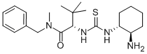 (2S)-2-[[[[(1r,2r)-2-氨基环己基]氨基]硫氧代甲基]氨基]-n-3,3-三甲基-n-(苯基甲基)丁酰胺结构式_479423-21-7结构式