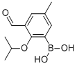 3-甲酰基-2-异丙氧基-5-甲基苯硼酸结构式_480424-52-0结构式