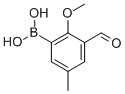 3-甲酰基-2-甲氧基-5-甲基苯硼酸结构式_480424-55-3结构式