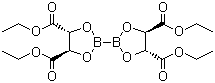 双联(L-酒石酸二乙酯)硼酸酯结构式_480438-20-8结构式