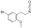 5-溴-2-甲氧基异氰酸苯乙酯结构式_480439-04-1结构式