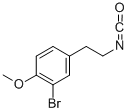 3-溴-4-甲氧基异氰酸苯乙酯结构式_480439-05-2结构式