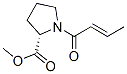 1-[(2e)-1-氧代-2-丁烯]-L-脯氨酸甲酯结构式_480440-16-2结构式