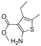2-氨基-4-乙基-5-甲基-3-噻吩羧酸甲酯结构式_4815-25-2结构式