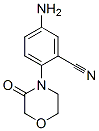 Benzonitrile, 5-amino-2-(3-oxo-4-morpholinyl)- Structure,482308-11-2Structure