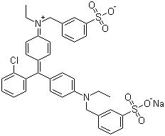 酸性绿9结构式_4857-81-2结构式