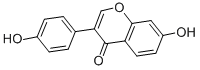 大豆甙元;黄豆苷元结构式_486-66-8结构式