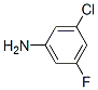 3-氯-5-氟苯胺结构式_4863-91-6结构式