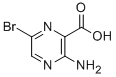 3-氨基-6-溴吡嗪-2-甲酸结构式_486424-37-7结构式
