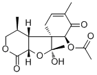 (1S,2R,3AR,4S,6S,7AS)-REL-(-)-6-(乙酰氧基)-3A,4,5,7A-四氢-2-羟基-2,4,4-三甲基螺[3-环己烯-1,3(2H)-[7H]呋喃并[2,3-C]吡喃]-5,7-二酮结构式_486430-93-7结构式