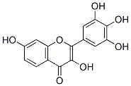 3,7-Dihydroxy-2-(3,4,5-trihydroxyphenyl)chromen-4-one Structure,490-31-3Structure