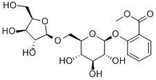 冬绿苷结构式_490-67-5结构式