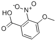 3-Methoxy-2-nitrobenzoic acid Structure,4920-80-3Structure