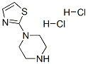 1-(噻唑-2-基)哌嗪二盐酸盐结构式_492431-13-7结构式