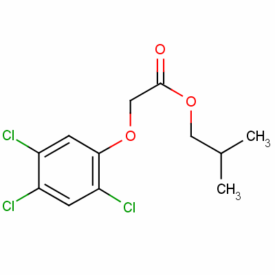 2,4,5-三氯苯氧基乙酸异丁酯结构式_4938-72-1结构式