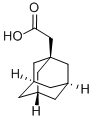 1-金刚烷乙酸结构式_4942-47-6结构式