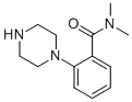 N,N-二甲基-2-(哌嗪-1-基)苯甲酰胺草酸酯结构式_494782-69-3结构式