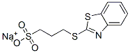 3-(苯骈噻唑-2-巯基)-丙烷磺酸钠结构式_49625-94-7结构式