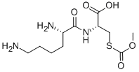 L-赖氨酸S-羧甲基-L-半胱氨酸结构式_49673-81-6结构式