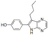 4-(7-丁基-5H-吡咯并[2,3-b]吡嗪-6-基)苯酚结构式_496864-16-5结构式