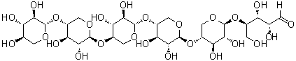 Xylohexaose Structure,49694-21-5Structure