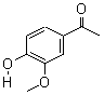 4-羟基-3-甲氧基苯乙酮结构式_498-02-2结构式