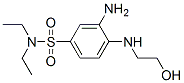 3-氨基-N,N-二乙基-4-[(2-羟基乙基)氨基]苯磺酰胺结构式_49804-34-4结构式