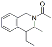 (9ci)-2-乙酰基-4-乙基-1,2,3,4-四氢-3-甲基-异喹啉结构式_499196-14-4结构式