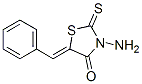 3-氨基-5-[1-苯基-(z)-亚甲基]-2-硫氧代-噻唑烷-4-酮结构式_4992-29-4结构式