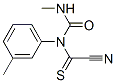 (7CI,8CI)-1-(氰基硫代甲酰基)-3-甲基-1-间甲苯脲结构式_4999-66-0结构式