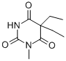 5,5-Diethyl-1-methylbarbituric acid Structure,50-11-3Structure