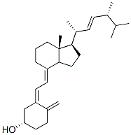 Vitamin D2 Structure,50-14-6Structure