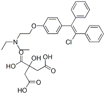 克罗米芬结构式_50-41-9结构式
