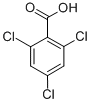2,4,6-三氯苯甲酸结构式_50-43-1结构式