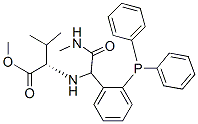 (9ci)-n-[1-[2-(二苯基膦)苯基]-2-(甲基氨基)-2-氧代乙基]-L-缬氨酸甲酯结构式_500316-81-4结构式