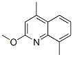 (9CI)-2-甲氧基-4,8-二甲基-喹啉结构式_500579-35-1结构式