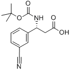 (R)-Boc-3-氰基-β-苯丙氨酸结构式_501015-21-0结构式