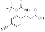 (R)-Boc-4-氰基-β-苯丙氨酸结构式_501015-22-1结构式
