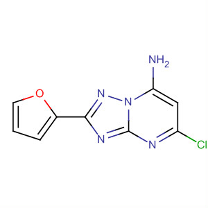 5-氯-2-呋喃-2-基[1,2,4]噻唑并[1,5-a]嘧啶-7-胺结构式_501344-10-1结构式