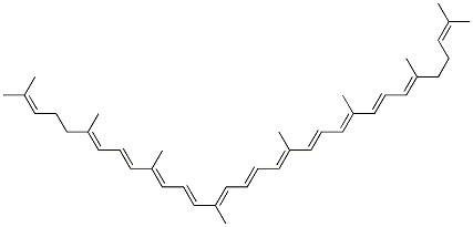 番茄红素结构式_502-65-8结构式