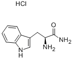 H-TRP-NH2 HCL结构式_5022-65-1结构式