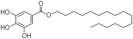 3,4,5-三羟基苯甲酸十六烷基酯结构式_5026-65-3结构式