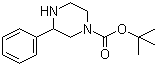 N-1-Boc-3-苯基哌嗪结构式_502649-25-4结构式