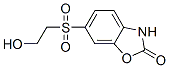 6-(2-羟乙基砜基)苯并恶唑酮结构式_5031-74-3结构式